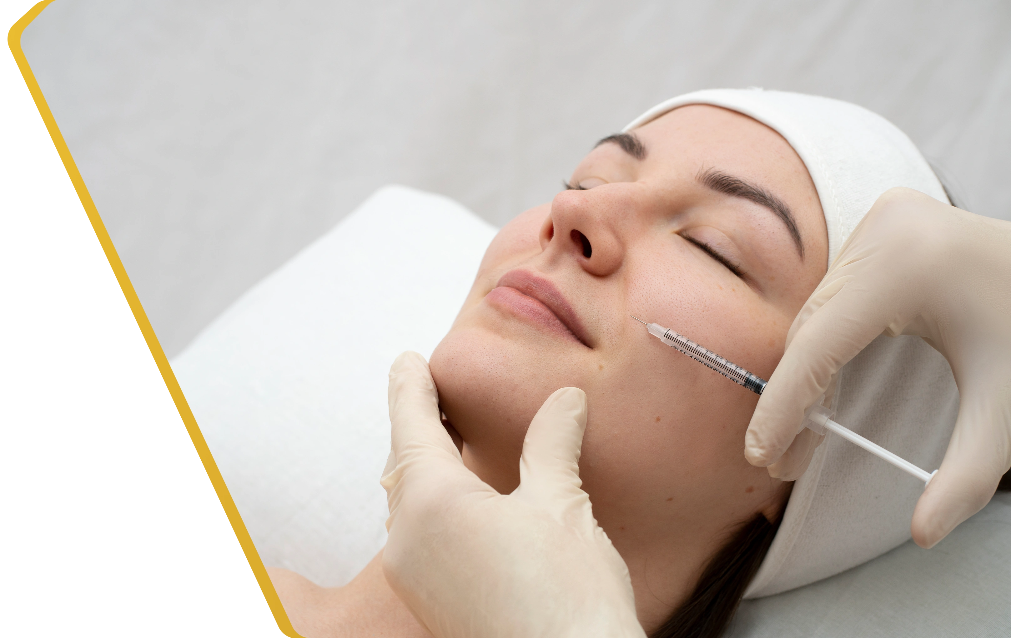 A patient with a refreshed, natural look after Botox at Dentistry at Millennium Park in Chicago