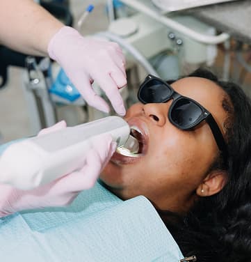 Cosmetic dentistry smile transformation