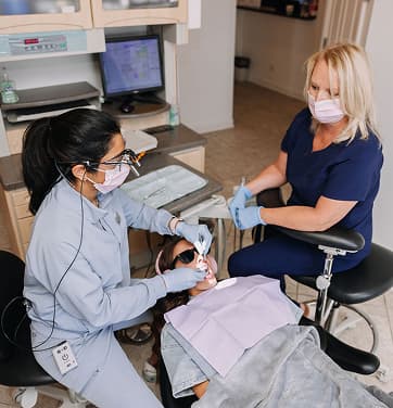 Cosmetic dentistry smile result