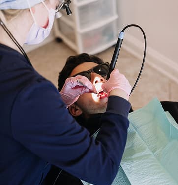 Cosmetic dentistry smile result