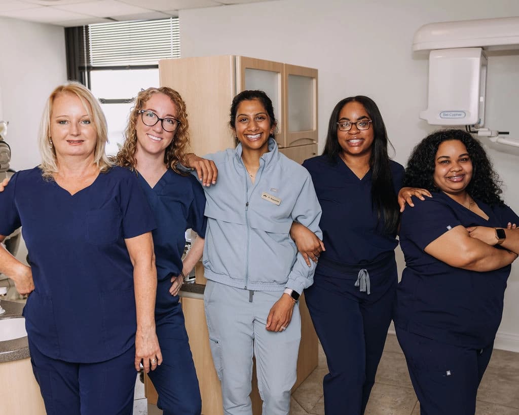 The Dentistry at Millennium Park team at their downtown Chicago dental office