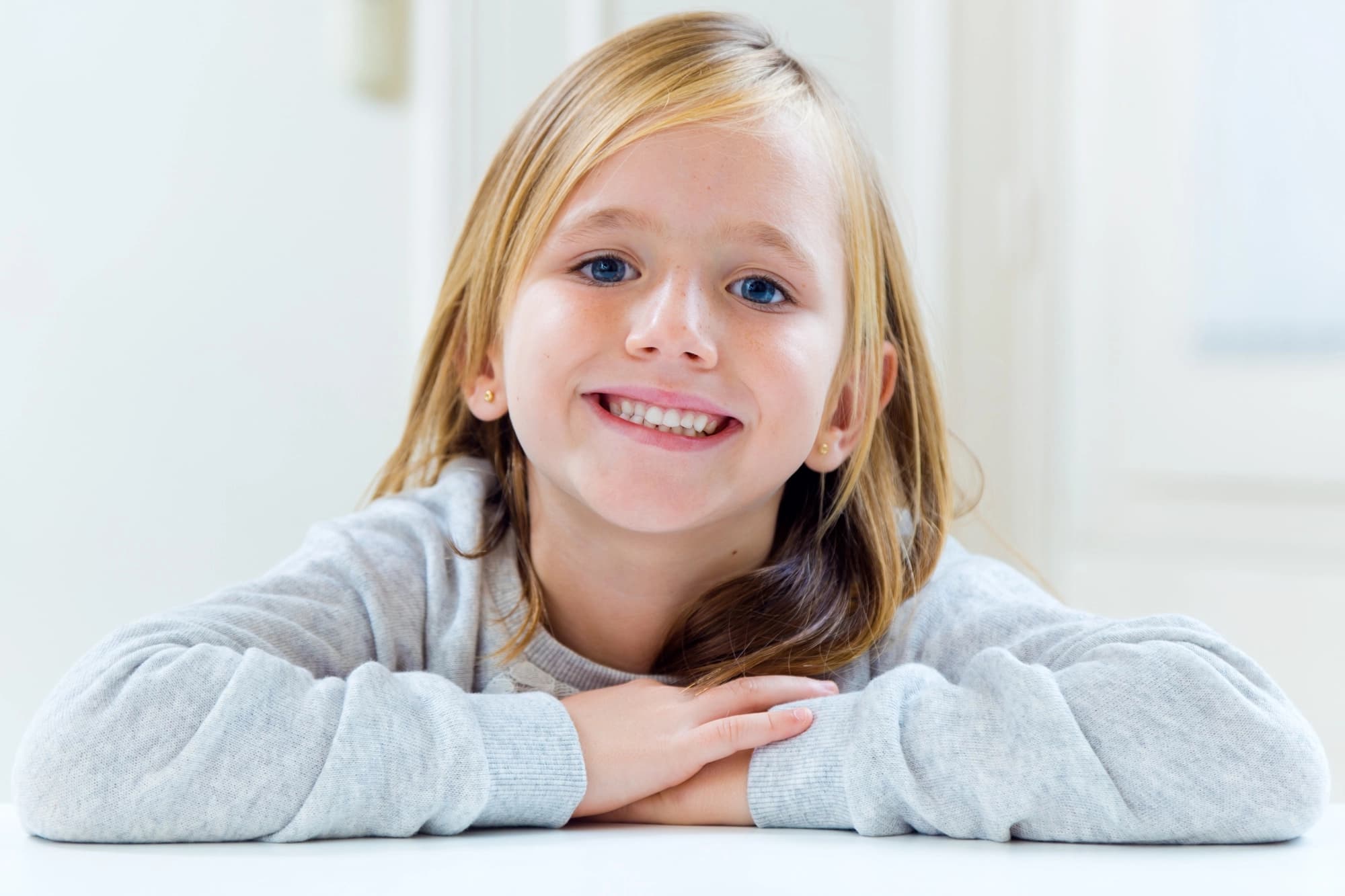 A relaxed, smiling child after a gentle dental filling at Dentistry at Millennium Park in Chicago