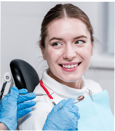 Cosmetic dentistry result