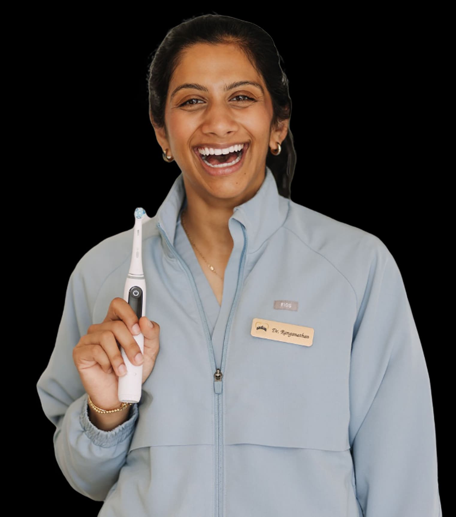 A Dentistry at Millennium Park team member welcoming membership-plan patients