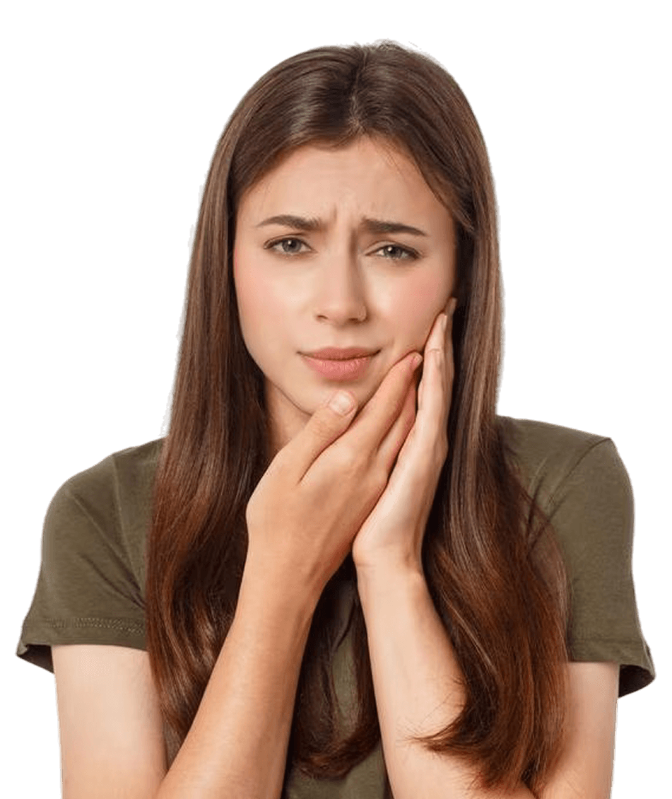 A custom nightguard used to treat TMJ disorder