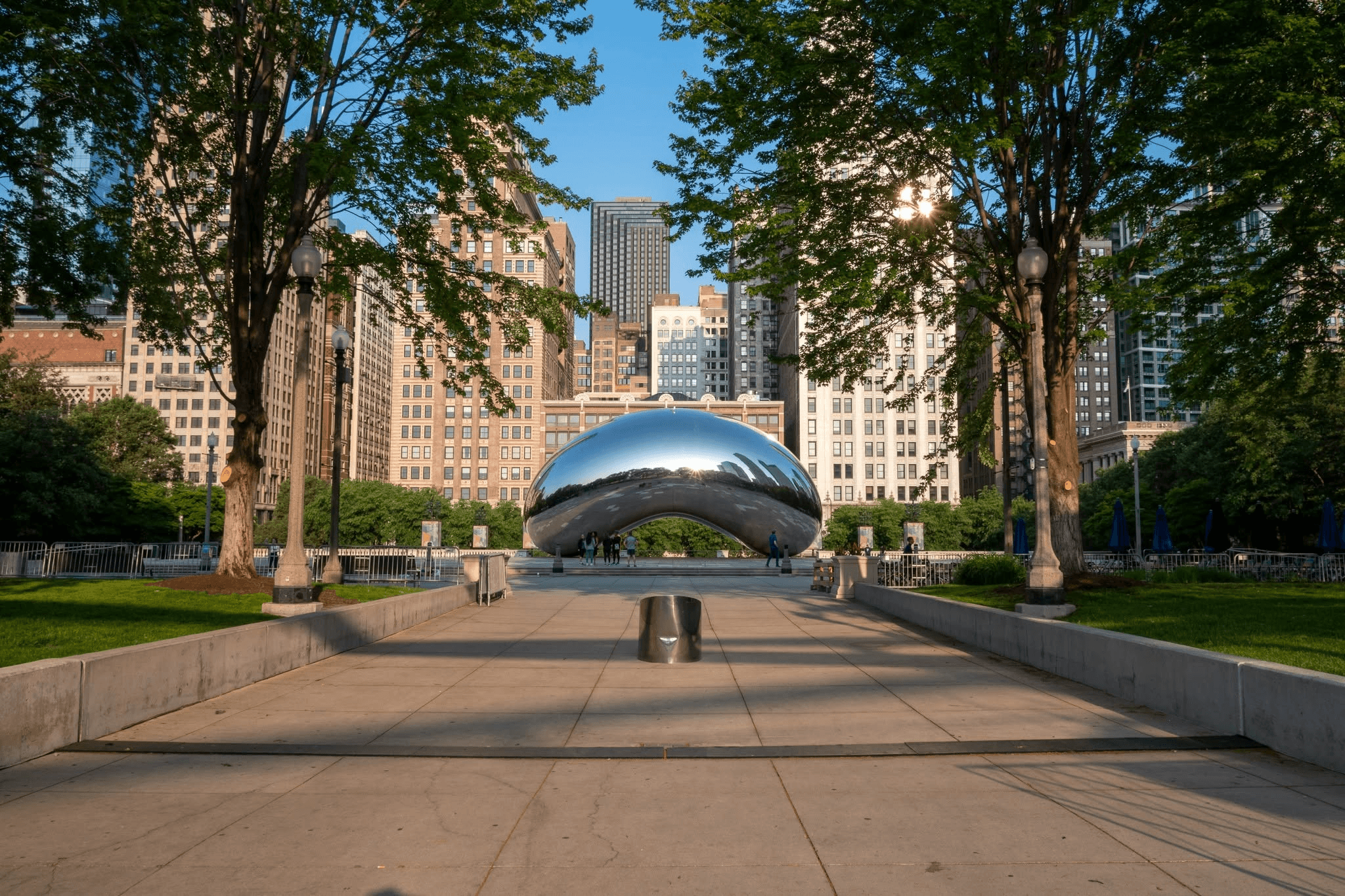 Chicago's Loop near Millennium Park