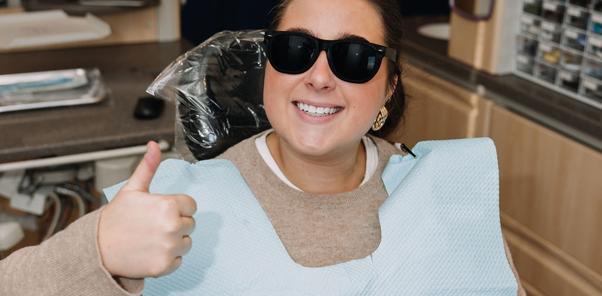 Patient at Dentistry at Millennium Park