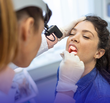 A digital intraoral scan replacing putty impressions